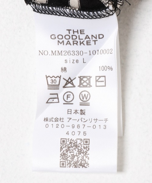 THE GOODLAND MARKET(ザグッドランドマーケット)の「ザ グッドランド マーケット GOOD BORDER L/S TEE(Tシャツ/カットソー・メンズ・ブラック系その他/グレー系その他/パープル系その他/ブラウン系その他・MEDIUM/LARGE)」の20枚目の写真