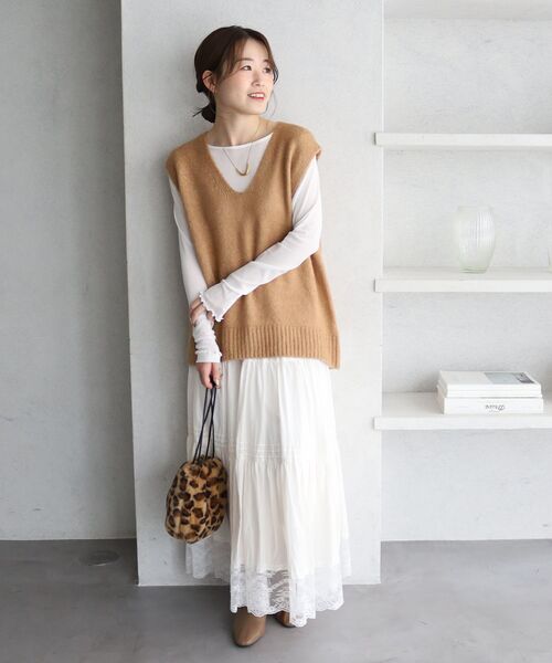 le.coeur blanc(ルクールブラン)の「《WEB限定》フェイクファー2wayショルダーバッグ(ショルダーバッグ・レディース・ブラウン系その他2/ブラック/アイボリー・FREE)」の17枚目の写真