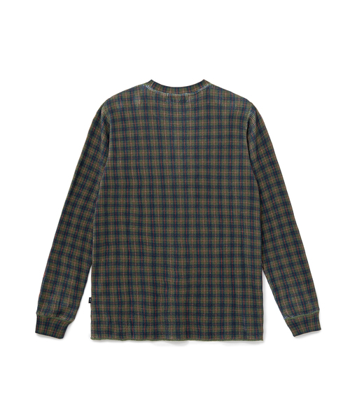BOTT(ボット)の「BoTT / ボット Check Thermal(Tシャツ/カットソー・メンズ・ピンク・MEDIUM/LARGE)」の2枚目の写真