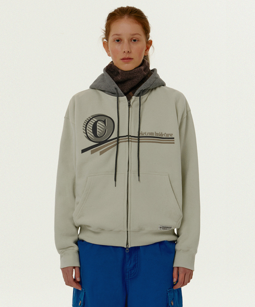 TEKET(テケット)の「Circle Colorblock Zip-Up Hoodie Yellow(パーカー・メンズ・その他・SMALL/MEDIUM/LARGE)」の1枚目の写真