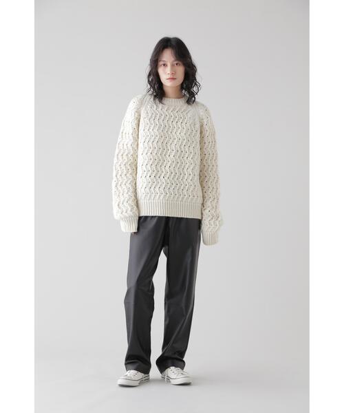 YLEVE(イレーヴ)の「YLEVE / SHEEP LEATHER TR(その他パンツ・レディース・ブラック・1/2/0)」の21枚目の写真