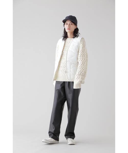 YLEVE(イレーヴ)の「YLEVE / SHEEP LEATHER TR(その他パンツ・レディース・ブラック・1/2/0)」の22枚目の写真