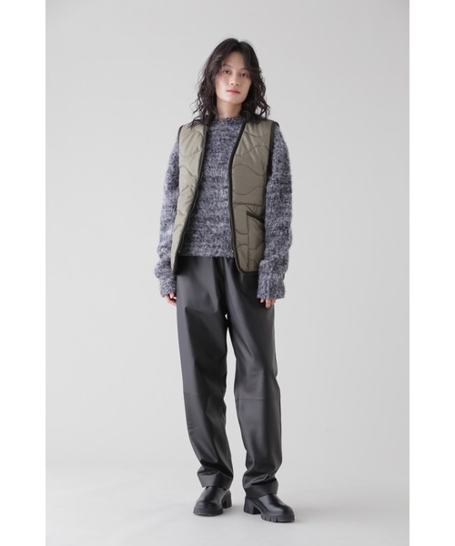 YLEVE(イレーヴ)の「YLEVE / SHEEP LEATHER TR(その他パンツ・レディース・ブラック・1/2/0)」の9枚目の写真