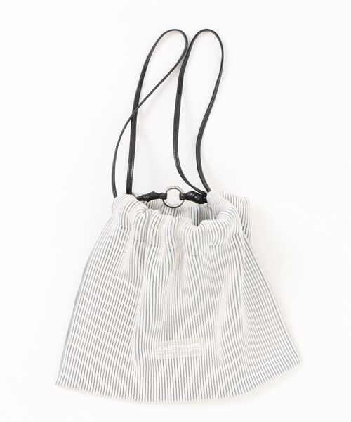 Scrap Book(スクラップブック)の「【LASTFRAME】KYOTO METALLIC SACK BAG(トートバッグ・レディース・グレー系その他・FREE)」の1枚目の写真