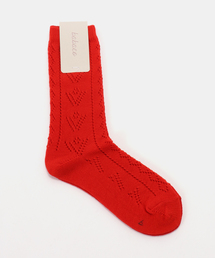 babaco（ババコ）の「babaco/ババコ Eyelet socks 靴下 BA02-BT17（ソックス/靴下）」