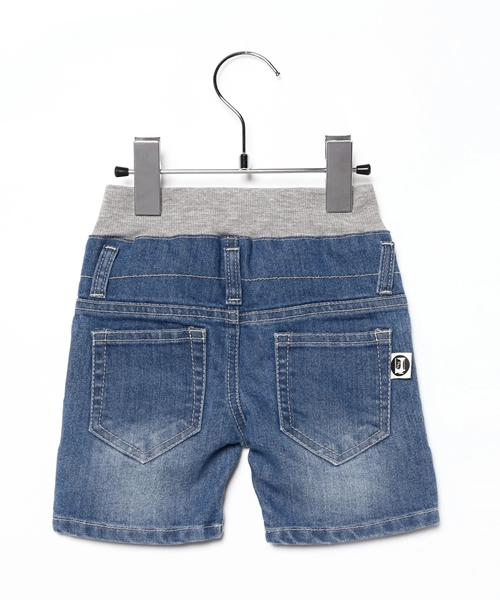 RUGGEDWORKS(ラゲッドワークス)の「ウエストリブデニムショートパンツ(80~140㎝)(デニムパンツ・キッズ・インディゴブルー/ネイビー・80cm/130cm/140cm/120cm/110cm/90cm/100cm)」の5枚目の写真