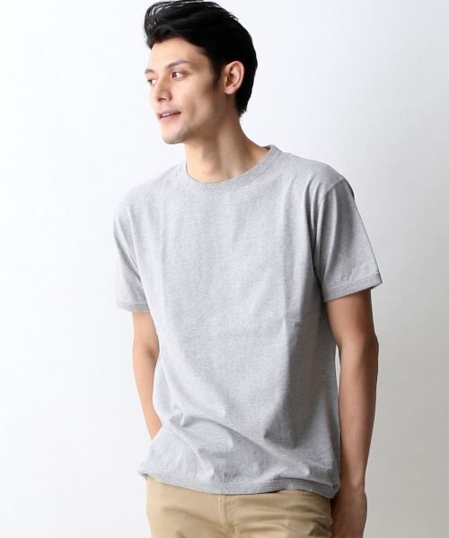 MYSELF ABAHOUSE（マイセルフアバハウス）の「O/E Tシャツ（Tシャツ/カットソー・メンズ・ホワイト/グレー/ネイビー/ブラック・LARGE/MEDIUM）」の3枚目の写真