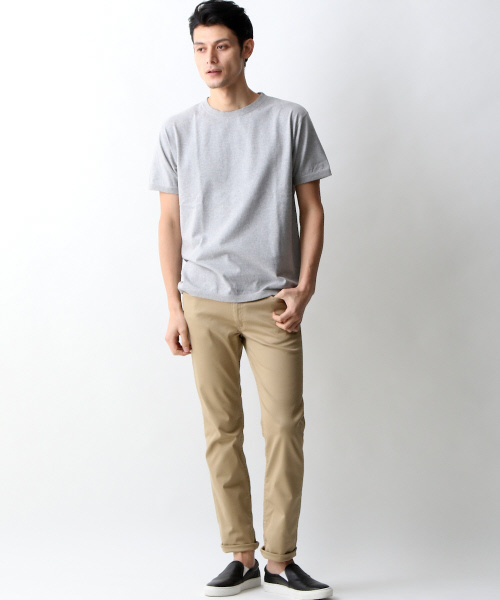 MYSELF ABAHOUSE（マイセルフアバハウス）の「O/E Tシャツ（Tシャツ/カットソー・メンズ・ホワイト/グレー/ネイビー/ブラック・LARGE/MEDIUM）」の13枚目の写真