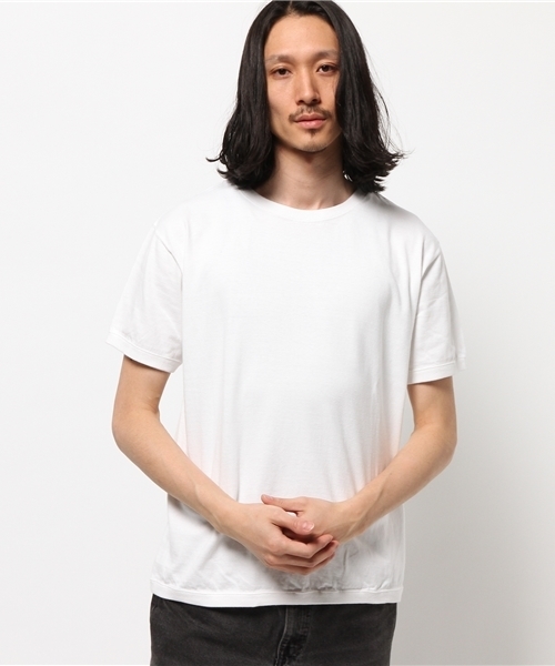 MYSELF ABAHOUSE（マイセルフアバハウス）の「O/E Tシャツ（Tシャツ/カットソー・メンズ・ホワイト/グレー/ネイビー/ブラック・LARGE/MEDIUM）」の2枚目の写真