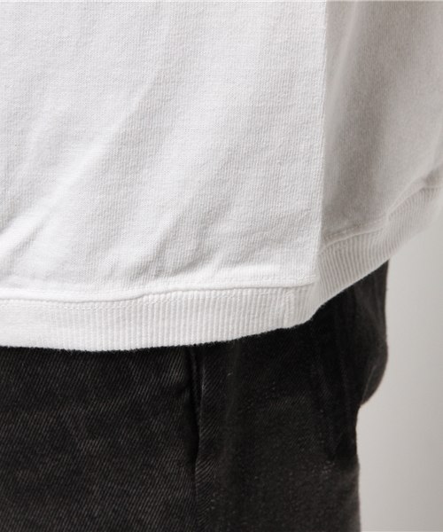 MYSELF ABAHOUSE（マイセルフアバハウス）の「O/E Tシャツ（Tシャツ/カットソー・メンズ・ホワイト/グレー/ネイビー/ブラック・LARGE/MEDIUM）」の9枚目の写真