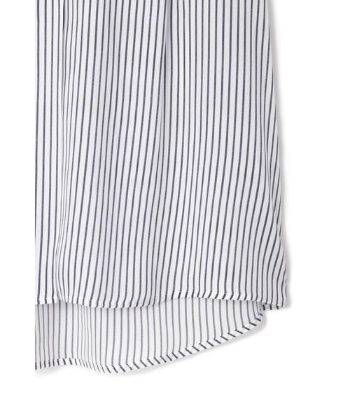 NATURAL BEAUTY BASIC（ナチュラルビューティーベーシック）の「ビエラスキッパー半袖ブラウス（シャツ/ブラウス・レディース・ダークネイビー/ライトグリーン/ホワイト系その他/ベージュ系その他・SMALL/MEDIUM/LARGE）」の9枚目の写真