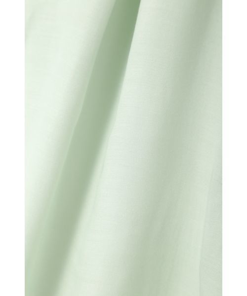 NATURAL BEAUTY BASIC（ナチュラルビューティーベーシック）の「ビエラスキッパー半袖ブラウス（シャツ/ブラウス・レディース・ダークネイビー/ライトグリーン/ホワイト系その他/ベージュ系その他・SMALL/MEDIUM/LARGE）」の11枚目の写真