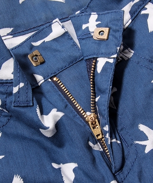 Lee（リー）の「リー バード柄ガウチョパンツ（その他パンツ・キッズ・レッド/ネイビー・110/130/100/120）」の5枚目の写真