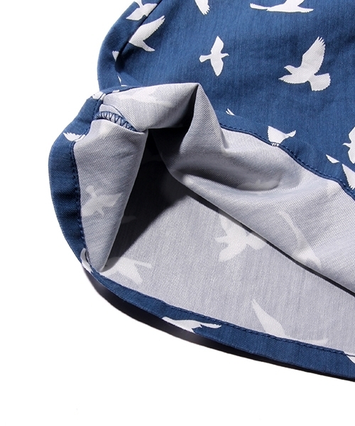 Lee（リー）の「リー バード柄ガウチョパンツ（その他パンツ・キッズ・レッド/ネイビー・110/130/100/120）」の7枚目の写真