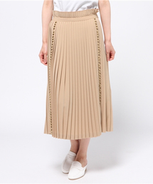 ◇TARO HORIUCHI スリットプリーツスカート