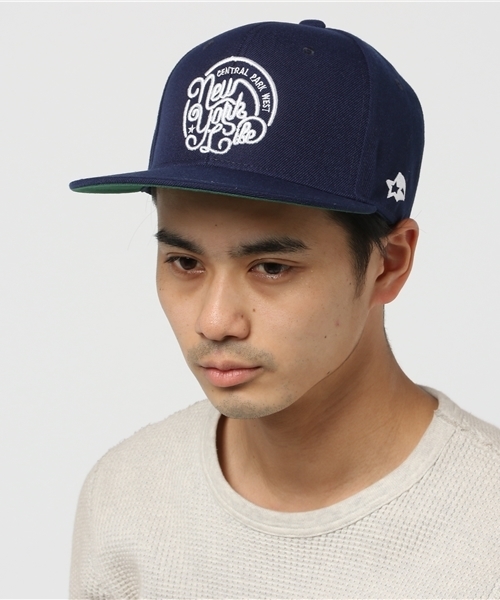 WEGO（ウィゴー）の「WEGO/NYCエンブレムベースボールキャップ（キャップ・メンズ・ネイビー/ブラック/ホワイト・FREE）」の3枚目の写真