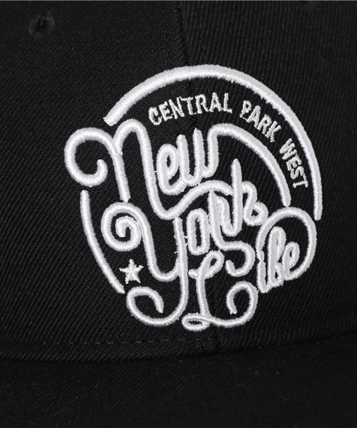 WEGO（ウィゴー）の「WEGO/NYCエンブレムベースボールキャップ（キャップ・メンズ・ネイビー/ブラック/ホワイト・FREE）」の6枚目の写真