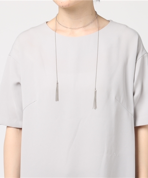 Jouete(ジュエッテ)の「チョーカー タッセル(チョーカー・レディース・シルバー・FREE)」の6枚目の写真