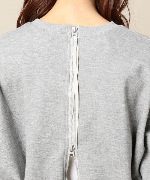 B&Y AMERICANA バッグジップスウェット