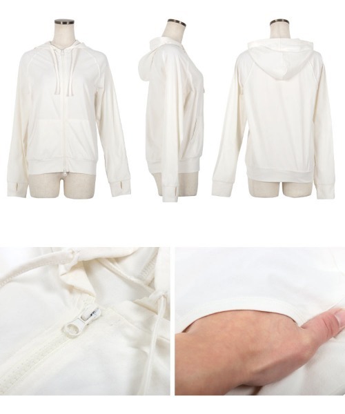 FORMEラッシュガード　ホワイト 23/AW商品 》2WAY RASH GUARD SHIRTS | junhashimoto