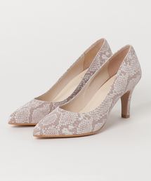 Saffree7.5cmポインテッドプレーンパンプス