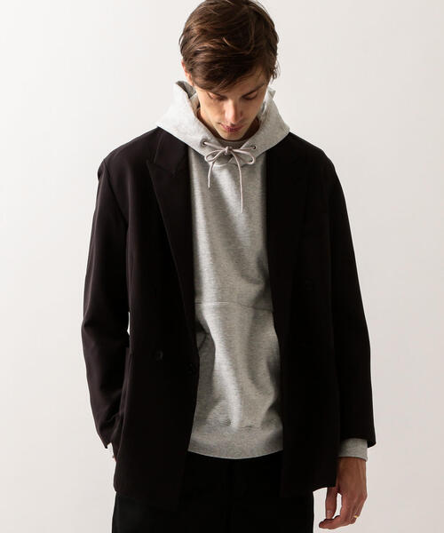 BEAUTY&YOUTH UNITED ARROWS（ビューティーアンドユースユナイテッドアローズ）の「【WEB限定】 by TR ツイル ダブル 4B ジャコット（テーラードジャケット・メンズ・ブラック/ダークグレー・SMALL/LARGE/MEDIUM）」の12枚目の写真