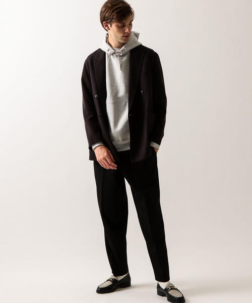 BEAUTY&YOUTH UNITED ARROWS（ビューティーアンドユースユナイテッドアローズ）の「【WEB限定】 by TR ツイル ダブル 4B ジャコット（テーラードジャケット・メンズ・ブラック/ダークグレー・SMALL/LARGE/MEDIUM）」の13枚目の写真