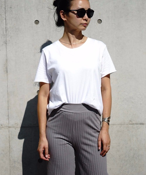Hurley (ハーレー)の「W HRLY CUTBACK CREW SS / ハーレー レディース カットバックTシャツ 水着レイヤード サーフ ビーチ プール リゾート(Tシャツ/カットソー・レディース・ヘザーグレー/ブラック/ブルー/ホワイト・SMALL/X-SMALL)」の14枚目の写真