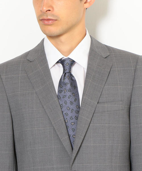 green label relaxing（グリーンレーベルリラクシング）の「TW ECO ウインドペン 2ボタン BK NTHP- ジャケット ＜COOL SUIT＞ ◆（スーツジャケット・メンズ・グレー/ネイビー・52/46/50/44/42/48）」の8枚目の写真