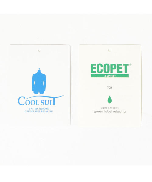 green label relaxing（グリーンレーベルリラクシング）の「TW ECO ウインドペン 2ボタン BK NTHP- ジャケット ＜COOL SUIT＞ ◆（スーツジャケット・メンズ・グレー/ネイビー・52/46/50/44/42/48）」の12枚目の写真