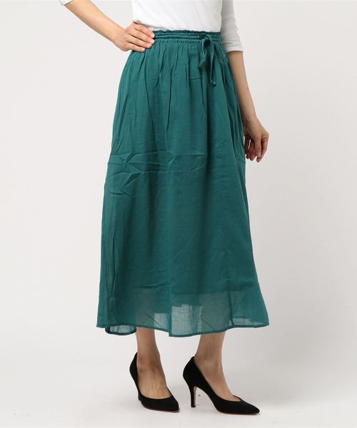 LBC(エルビーシー)の「4枚ハギカラースカート(スカート・レディース・グリーン/ネイビー/パープル・M/L)」の6枚目の写真