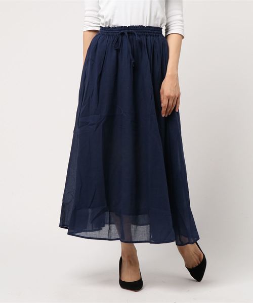 LBC(エルビーシー)の「4枚ハギカラースカート(スカート・レディース・グリーン/ネイビー/パープル・M/L)」の7枚目の写真