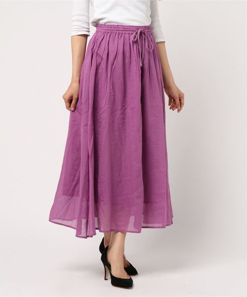 LBC(エルビーシー)の「4枚ハギカラースカート(スカート・レディース・グリーン/ネイビー/パープル・M/L)」の8枚目の写真