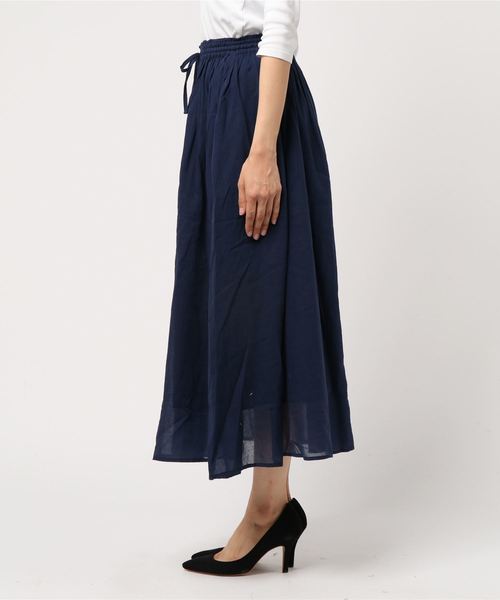 LBC(エルビーシー)の「4枚ハギカラースカート(スカート・レディース・グリーン/ネイビー/パープル・M/L)」の4枚目の写真