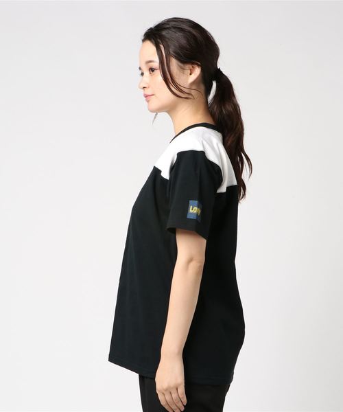 GREEN BOWL（グリーンボウル）の「GREEN BOWL × Lanty Football T-shirts/グリーンボウル × ランティ フットボール Tシャツ（Tシャツ/カットソー・レディース・ホワイト/ブラック/杢グレー・S/M）」の4枚目の写真