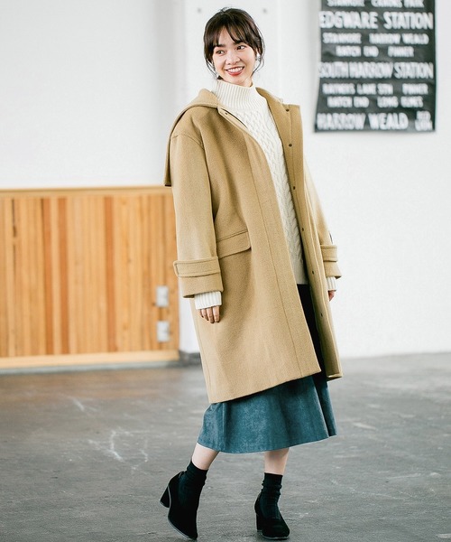 A part by（アパートバイ）の「3GWNアラン/タートルPO 804119（ニット/セーター・レディース・ホワイト/ブラック/ベージュ/ブルー/パープル・FREE）」の21枚目の写真