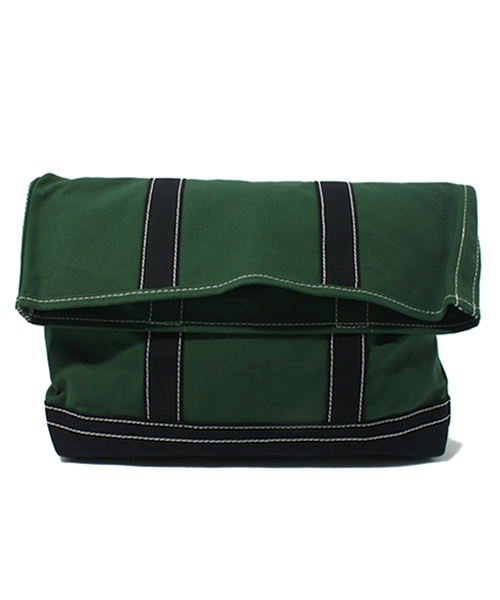 AMERICAN RAG CIE（アメリカンラグシー）の「20/80 トゥエンティーエイティー クラッチバック/102-2/8-D001（クラッチバッグ・メンズ・ブルー系その他/トリコロール/ホワイト系その他/ブラック×グリーン/ホワイト×グリーン/ホワイト×ブラック/ブラック×ホワイト・ONE SIZE）」の5枚目の写真