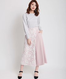 Noela レースワイドパンツ Noela レースワイドパンツ