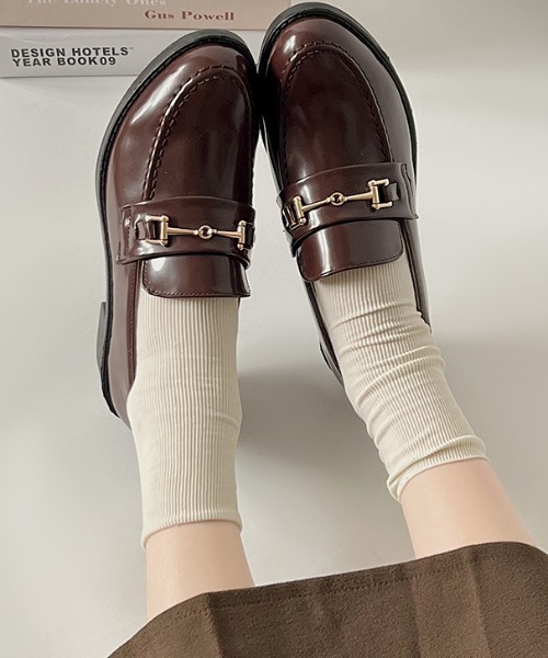 セール】《#極軽》超軽量 マニッシュ ビット ローファー 7636/6436