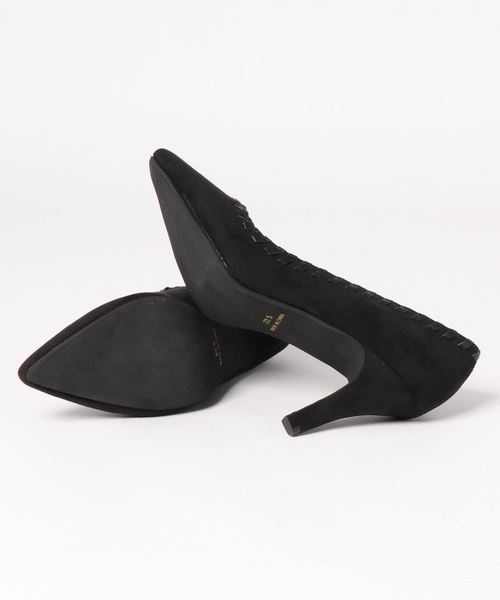 GeeRA(ジーラ)の「かがりデザインヒールパンプス(パンプス・レディース・ブラック/ネイビー/ピンク・22.5cm/23cm/23.5cm/24cm/24.5cm)」の5枚目の写真