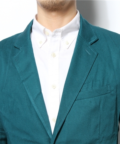 WEGO（ウィゴー）の「WEGO/コットンレーヨンテーラードジャケット（テーラードジャケット・メンズ・グリーン系その他/ネイビー/ワイン・LARGE/MEDIUM）」の7枚目の写真