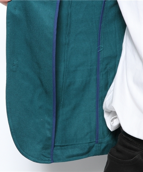 WEGO（ウィゴー）の「WEGO/コットンレーヨンテーラードジャケット（テーラードジャケット・メンズ・グリーン系その他/ネイビー/ワイン・LARGE/MEDIUM）」の10枚目の写真