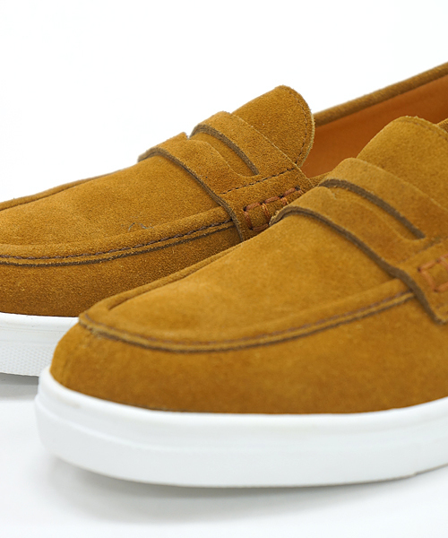 PADRONE（パドローネ）の「COIN LOAFER (ARCOLLETTA PADRONE)（その他シューズ・メンズ・ブラック/ネイビー/キャメル・26.5cm/27.5cm/25.5cm）」の6枚目の写真