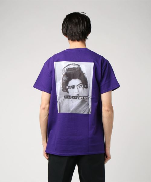 ROOPTOKYO（ループトウキョウ）の「LONELY(論理）/ロンリー ANARCHY IN THE JAPANESE MAIKO TEE（Tシャツ/カットソー・メンズ・ホワイト/ブラック/パープル・M/L/XL）」の12枚目の写真