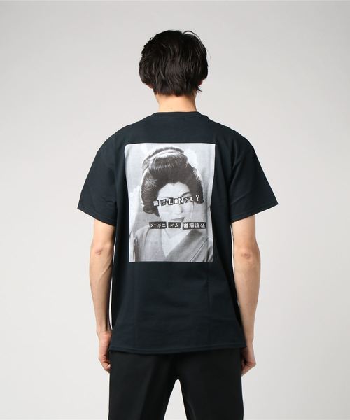 ROOPTOKYO（ループトウキョウ）の「LONELY(論理）/ロンリー ANARCHY IN THE JAPANESE MAIKO TEE（Tシャツ/カットソー・メンズ・ホワイト/ブラック/パープル・M/L/XL）」の6枚目の写真
