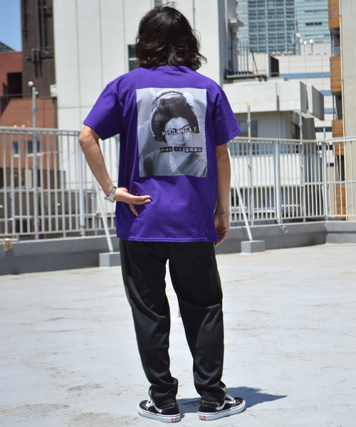 ROOPTOKYO（ループトウキョウ）の「LONELY(論理）/ロンリー ANARCHY IN THE JAPANESE MAIKO TEE（Tシャツ/カットソー・メンズ・ホワイト/ブラック/パープル・M/L/XL）」の17枚目の写真