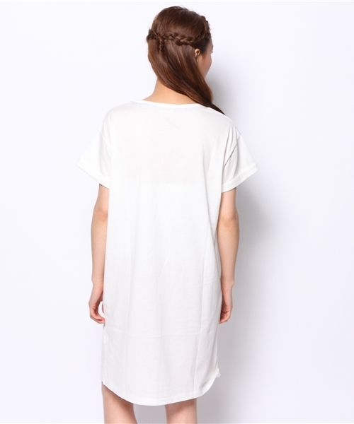 nitca(ニトカ)の「インターシャジャガード T-OP(ワンピース・レディース・ホワイト/キナリ/サックスブルー/ネイビー・FREE)」の13枚目の写真