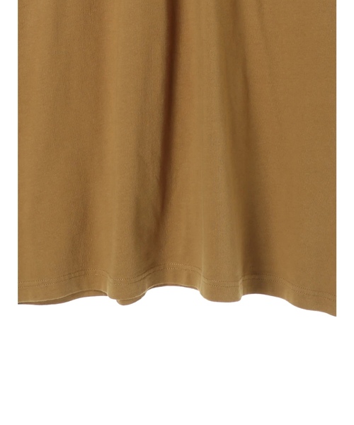 CRAFT STANDARD BOUTIQUE(クラフトスタンダードブティック)の「OE天竺クルーネック半袖カットワンピース●(ワンピース・レディース・チャコールグレー/ブルー/グリーン/ホワイト系その他/マスタード・M/L)」の14枚目の写真