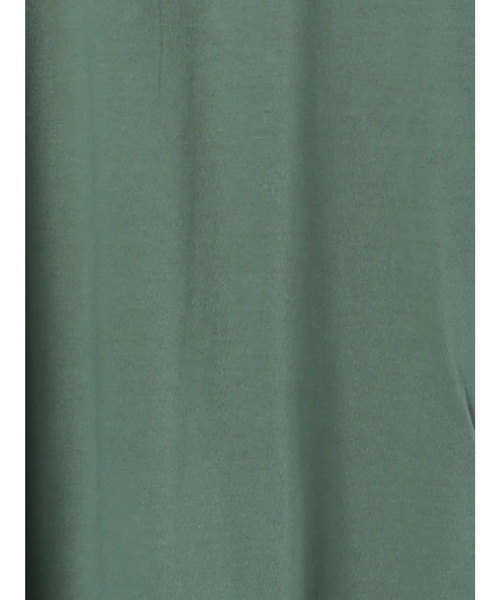 CRAFT STANDARD BOUTIQUE(クラフトスタンダードブティック)の「OE天竺クルーネック半袖カットワンピース●(ワンピース・レディース・チャコールグレー/ブルー/グリーン/ホワイト系その他/マスタード・M/L)」の9枚目の写真