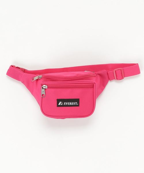 EVEREST（エベレスト）の「EVEREST Signature Waist Pack-Standard（ボディバッグ/ウエストポーチ・レディース・ホワイト/ブラック/パープル/レッド/ピンク/ターコイズブルー/ライトグリーン・FREE）」の6枚目の写真